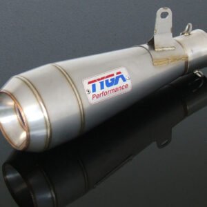 Silencer, Stainless Motor Maggot, 50.8 mm., ER6, No fittings