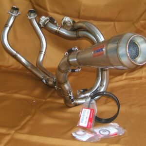 Silencer, Stainless Moto Maggot, 50.8 mm., Assy.