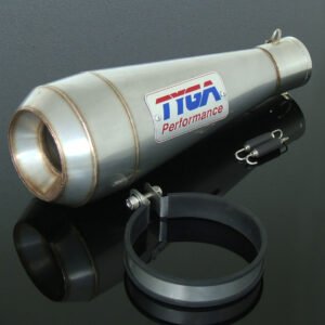 Silencer, Stainless Moto Maggot, 54 mm., Monster, Assy.