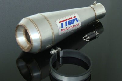 Silencer, Stainless Moto Maggot, 54 mm., Monster, Assy.