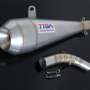 Set, Pipe, Slip On, MSX125 Grom 2013-14, Moto Maggot Silencer