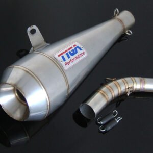 Set, Pipe, Slip On, MSX125 Grom 2013-14, Moto Maggot Silencer