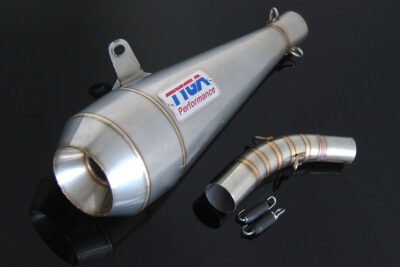 Set, Pipe, Slip On, MSX125 Grom 2013-14, Moto Maggot Silencer
