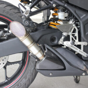 Set, Pipe, Slip On, Mesh, Slash Cut, Yamaha R25/R3, MT-25/MT-03