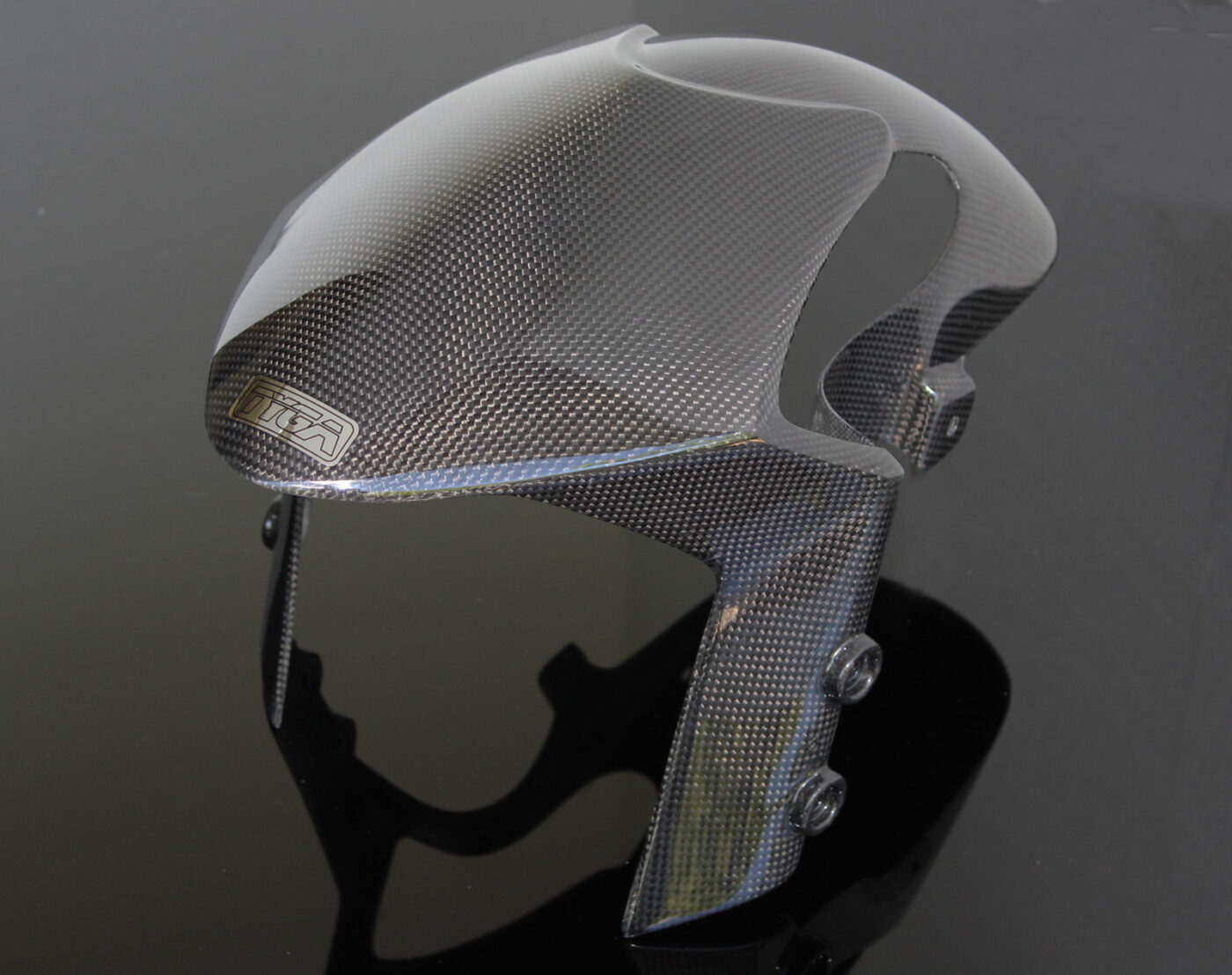 Front Fender, Carbon, Monster Style, MSX125 Grom, Gloss