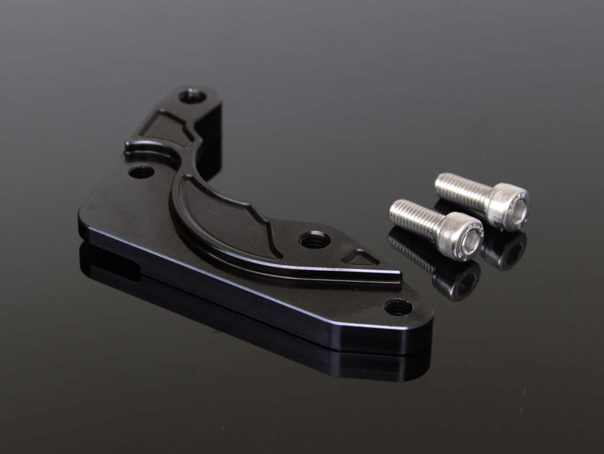 Bracket, Front Brake, 84 mm Brembo Conversion, Black, MSX125 Grom