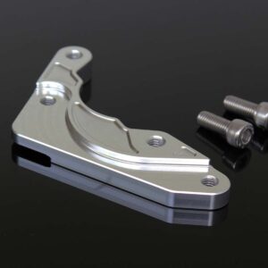 Bracket, Front Brake, 84 mm Brembo Conversion, Silver, MSX125 Grom
