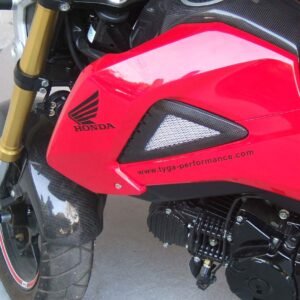 Tank Grilles, Pair, Carbon, MSX125 Grom