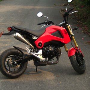Rear Hugger, Carbon, Stock Shape, MSX125 Grom