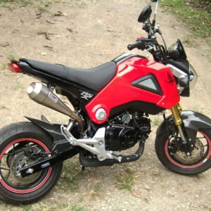 Set, Pipe, Slip On, MSX125 Grom 2013-14, Moto Maggot Silencer