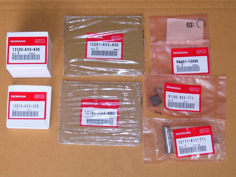 Top End Rebuild Kit MC21/28, Cyl B Assy.
