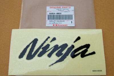 Decal, Side Fairing, Ninja Black, Ninja 250R