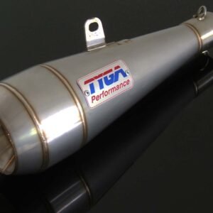 Silencer, Stainless Moto Maggot, 43 mm., Ninja 250R, No fittings