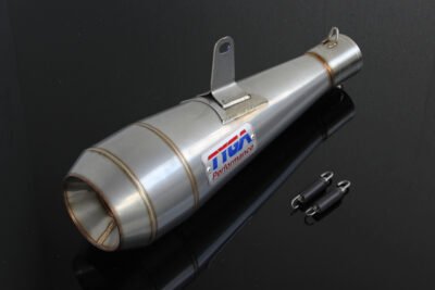 Silencer, Stainless Moto Maggot, 44.5 mm., Ninja 300R, Assy.
