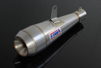 Silencer, Stainless Moto Maggot, 44.5 mm., Ninja 300R, No fittings
