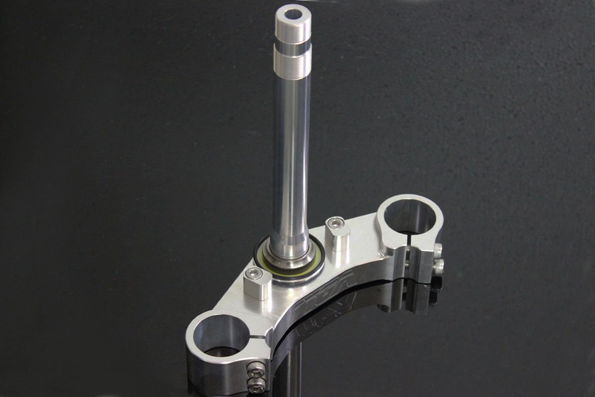 Lower Triple Clamp, CNC Silver, NSR250