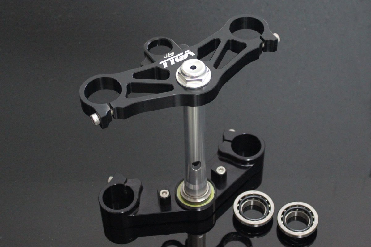 Triple Clamp Set, CNC Black, NSR250, MC21