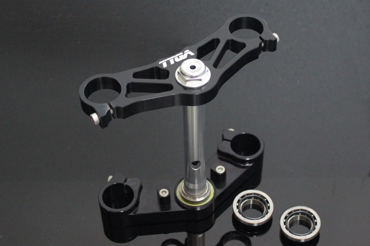 Triple Clamp Set, CNC Black, NSR250, MC28