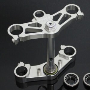 Triple Clamp Set, CNC Silver, NSR250, MC21