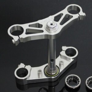 Triple Clamp Set, CNC Silver, NSR250, MC28