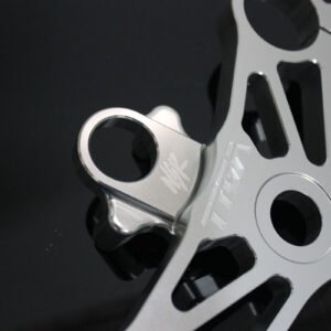 Triple Clamp Set, CNC Silver, NSR250, MC21