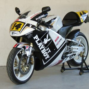 Triple Clamp Set, CNC Black, NC35 Forks to fit NSR250 MC21