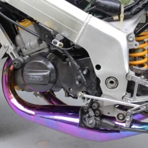 Generator/Sprocket Cover, Carbon, NSR250 SE/SP, Assy.