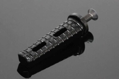 Tyga Step Kit Replacement Foot Peg, Slotted, Black, Assy.