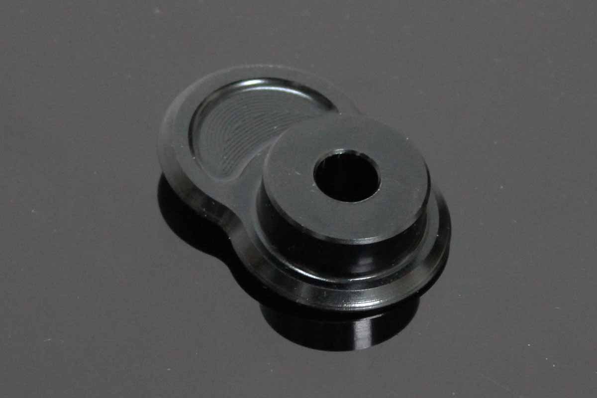 Tyga Step Kit Replacement Peg Spacer, Black, MSX125 Grom