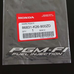 Decal, PGM-F1, MSX125 Grom, Type 1, Asteroid Black Metallic Scheme