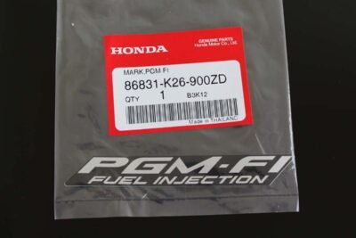 Decal, PGM-F1, MSX125 Grom, Type 1, Asteroid Black Metallic Scheme