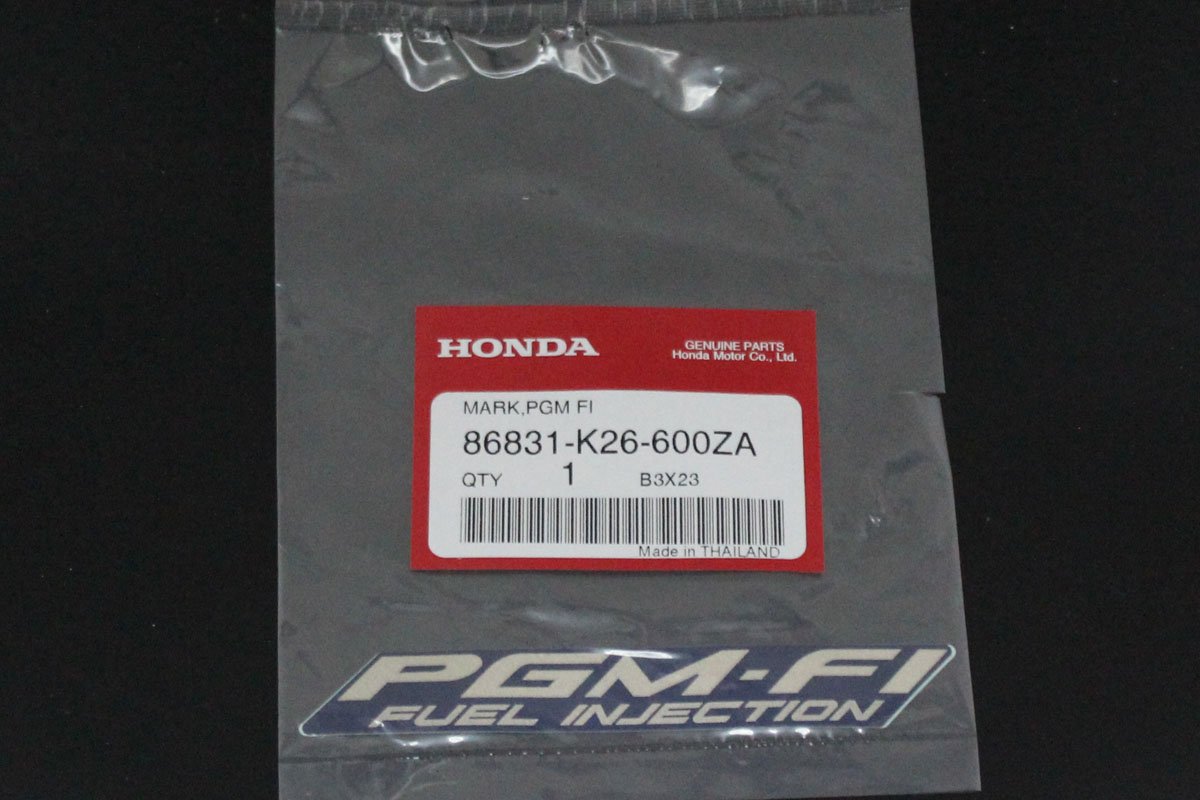 Decal, PGM-F1, MSX125 Grom, Type 4, Blue Metallic Scheme
