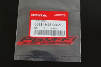 Decal, PGM-F1, MSX125 Grom, Type 3, Pearl Valentine Red Scheme