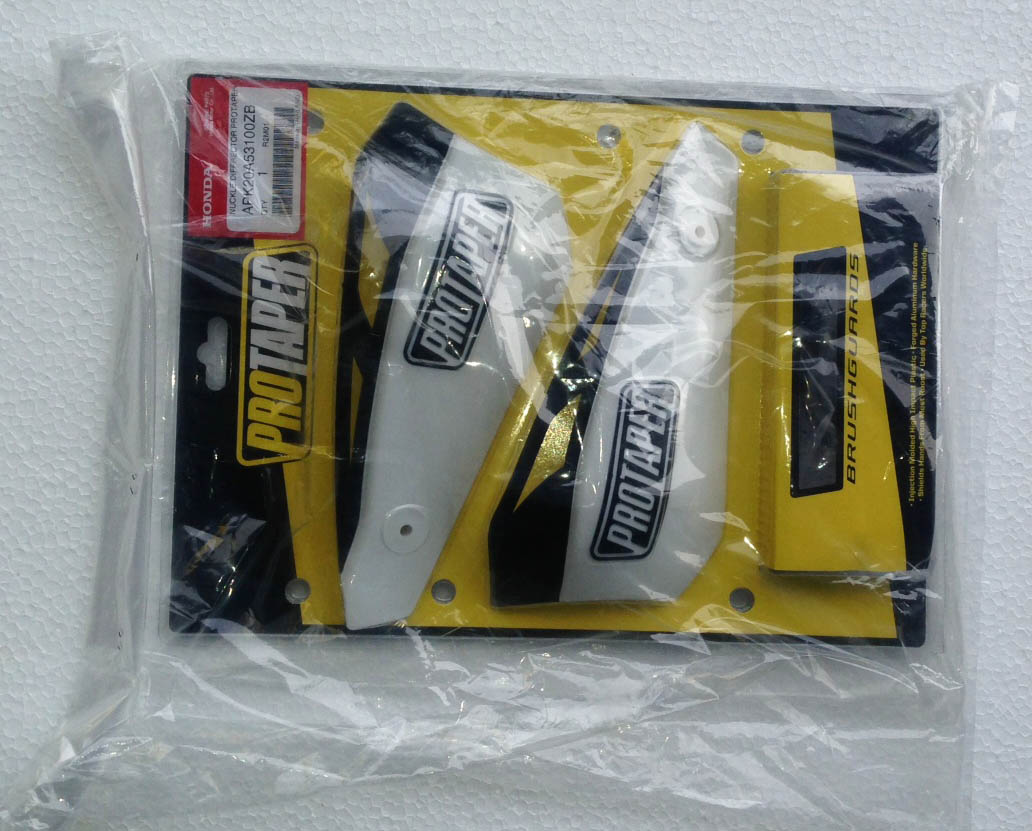 Hand Guard Set, Protaper, White, MSX125 Grom