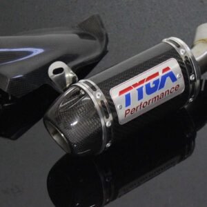 Set, Pipe, Slip On, Carbon, Oval/Carbon End Cap, Yamaha R25/R3, MT-25/MT-03