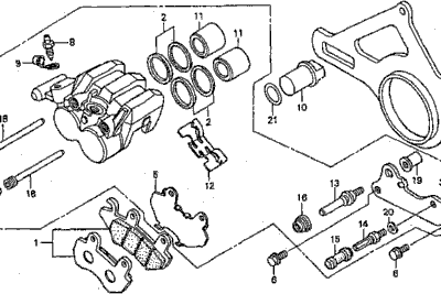 Rear Brake Caliper