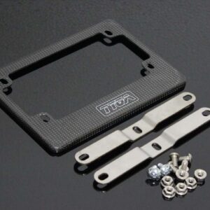 License Plate Frame, Carbon, USA Spec