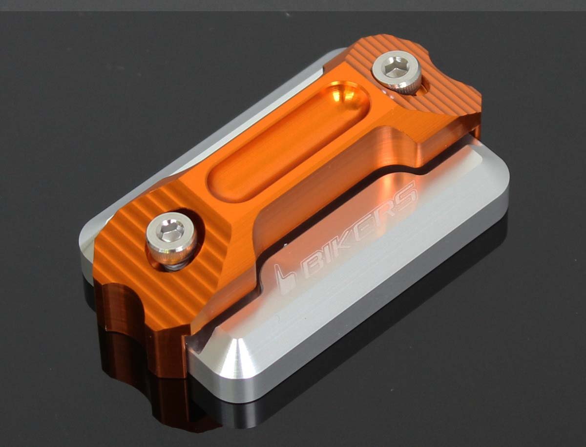 Front Brake Reservoir Cover, GOLD, Bikers