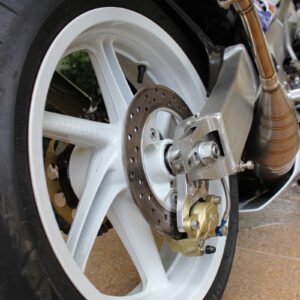 Bracket, Rear Brake, 84 mm Brembo Conversion, Silver, MC21