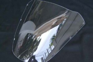 Screen Double Bubble Clear, CBR400RR NC23, Kit.