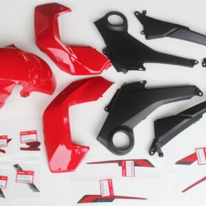Complete Bodywork Set, MSX125 Grom, Type 10, 2015 Valentine Red Scheme