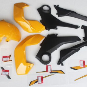 Complete Bodywork Set, MSX125 Grom, Type 11, 2015 Marigold Yellow Scheme