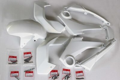 Complete Bodywork Set, MSX125 Grom, Type 2 Pearl Himalayas White Scheme