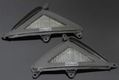 Tank Shrouds, With Grille, Pair, Carbon, MSX125 Grom