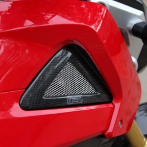 Tank Shrouds, With Grille, Pair, Carbon, MSX125 Grom