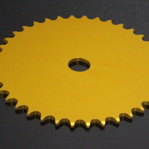 Sprocket, Rear 36T, Blank #520, Aluminium, (Gold)