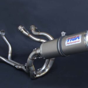 Set, Pipe, Full Race System, NC30/35, Oval Stainless Silencer