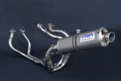 Set, Pipe, Full Race System, NC30/35, Oval Stainless Silencer