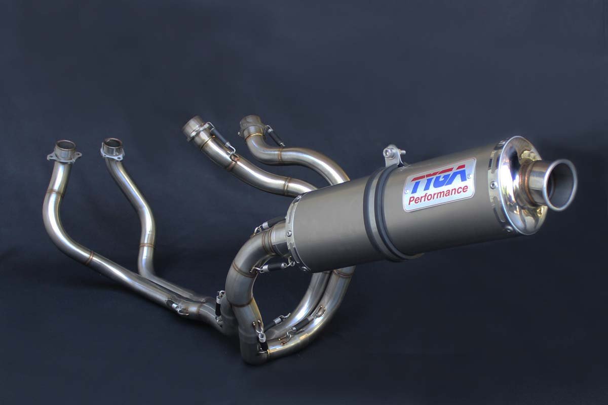 Set, Pipe, Full Race System, NC30/35, Oval Stainless Silencer