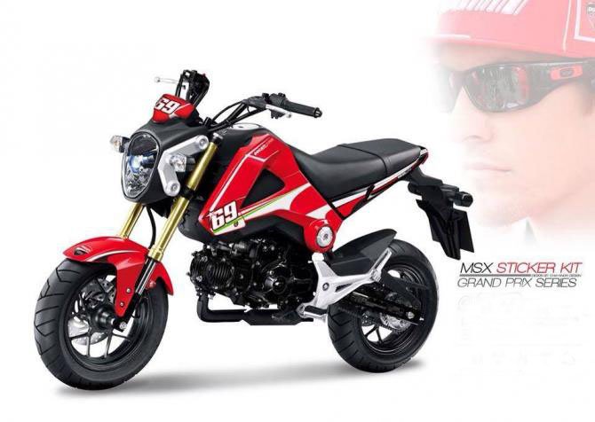 Sticker Set, Nicky, MSX125 Grom